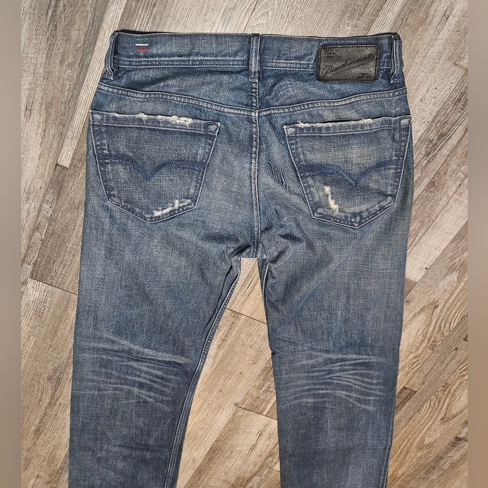 💙Diesel Jeans Almost Vinta Italian  31x30 Bootcut Button Jeans - Picture 7 of 15